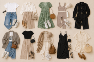 "Best top ten outfit ideas flat lay – stylish looks for every occasion"